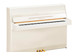 ĐÀN PIANO CƠ YAMAHA JU109 SILENT POLISHED WHITE