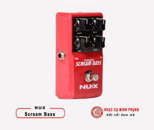 Overdrive Pedal Nux Scream Bass