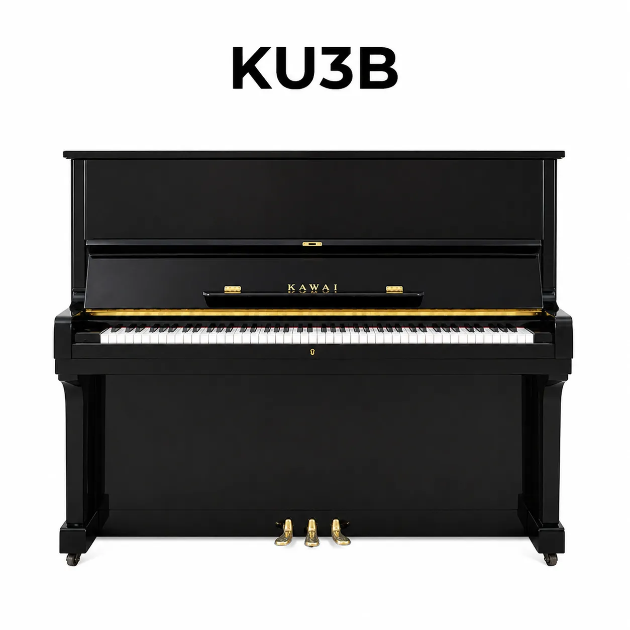 Dan piano co Kawai KU3B - Overview truc dien