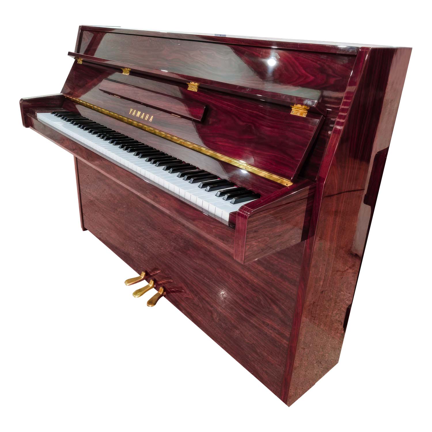 Đàn Piano Cơ Yamaha JU109 SILENT POLISHED MAHOGANY