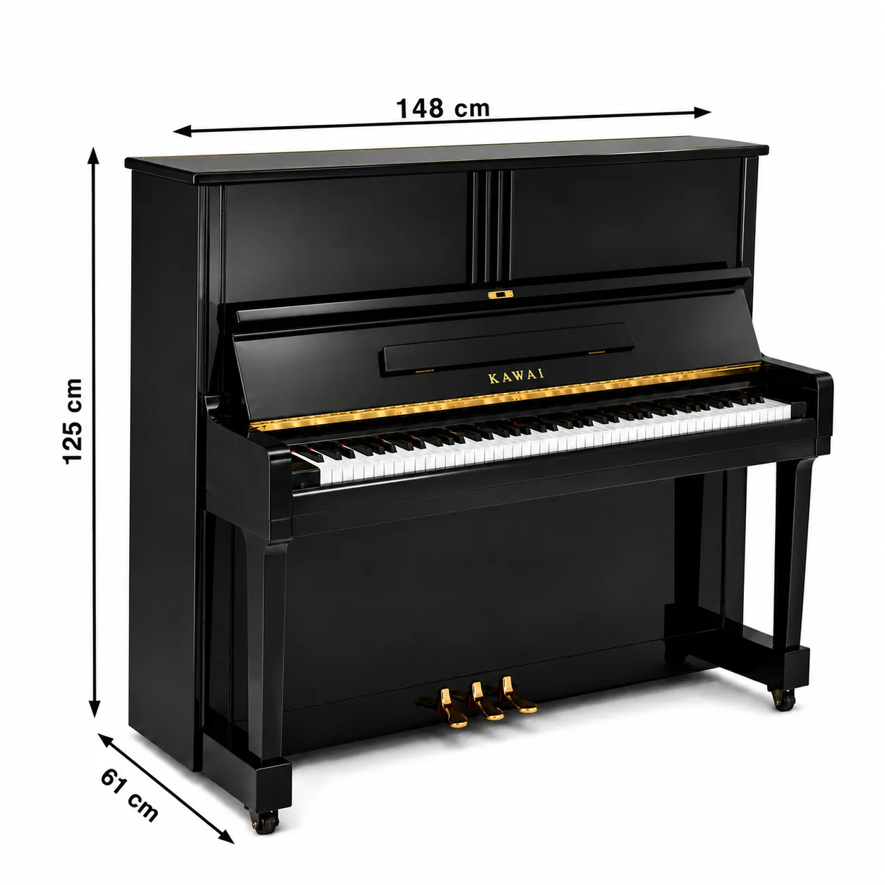 đàn piano cơ Kawai KS1 - thông số kỹ thuật