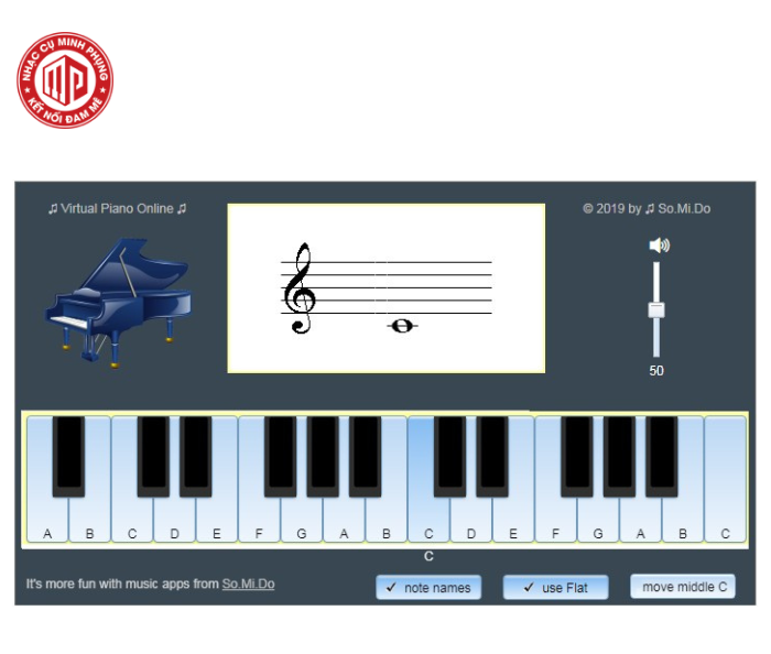 Học đàn Piano với Website