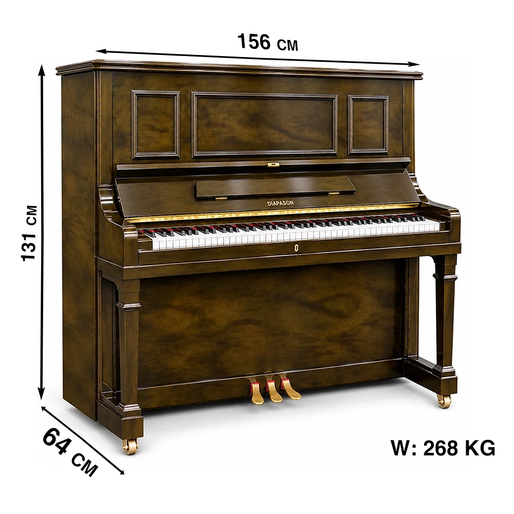 thông số kỹ thuật đàn piano cơ diapason 132b wn_minhphungmusic