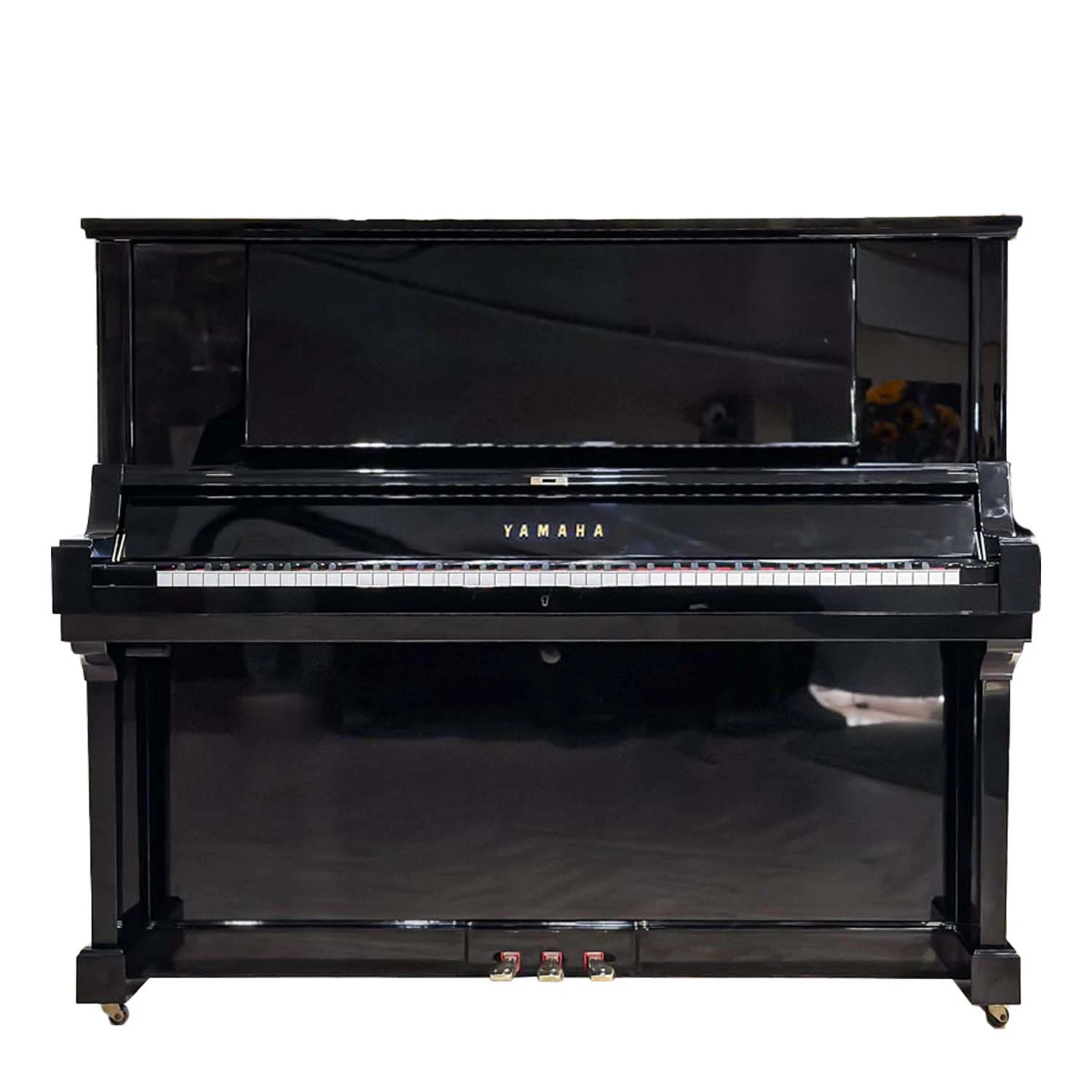  dáng đàn piano cơ yamaha yux màu đen