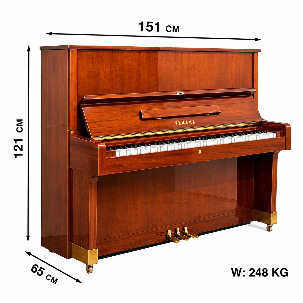 dan piano co Yamaha W104 – thong so ky thuat dan piano co Yamaha W104 - thong so ky thuat
