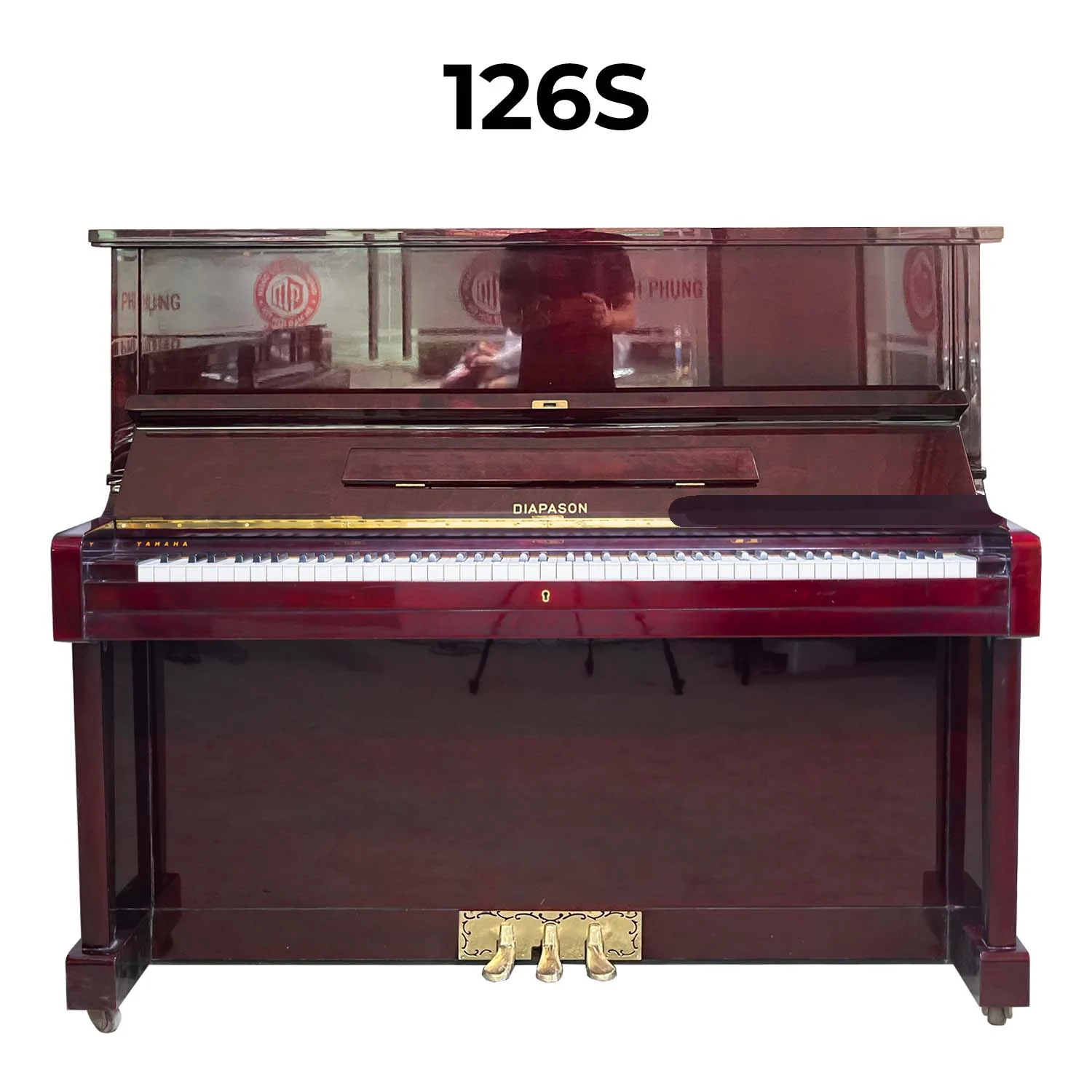 ĐÀN PIANO CƠ DIAPASON 126S POLISHED MAHOGANY