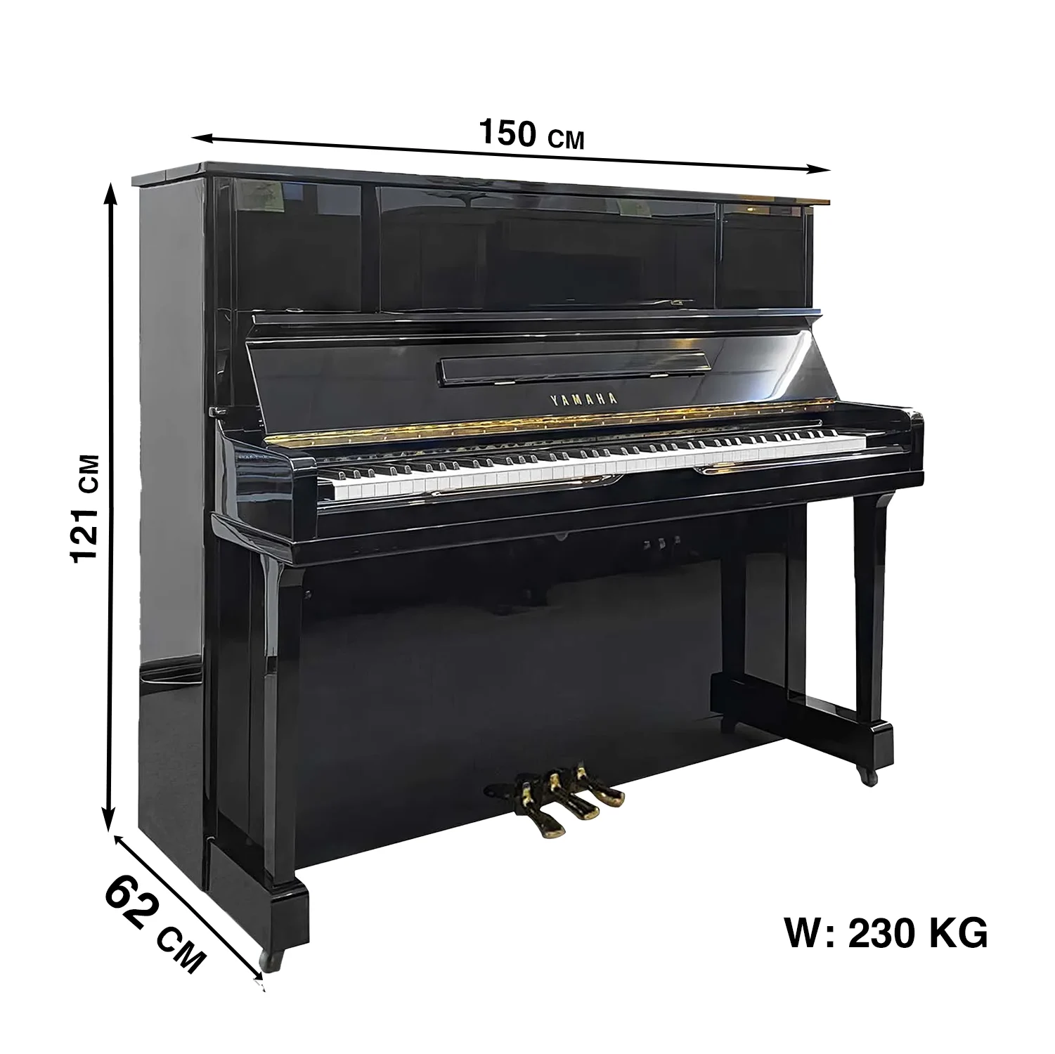 thông số kỹ thuật đàn piano cơ yamaha UX10BL_minhphungmusic
