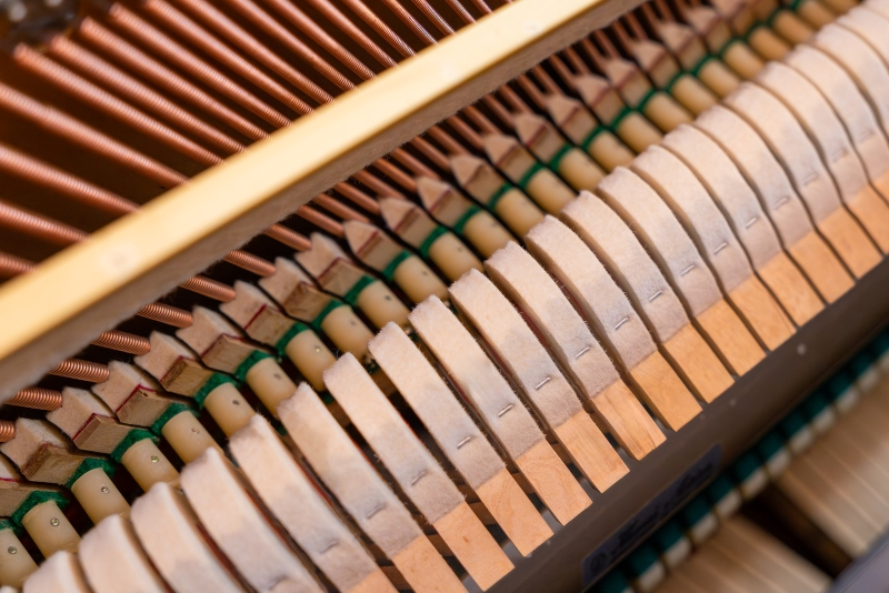 Bàn giao piano cơ Kawai BL61 Mahogany tại Quận 8