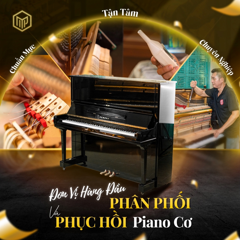 giá trị đàn piano cơ phục hồi