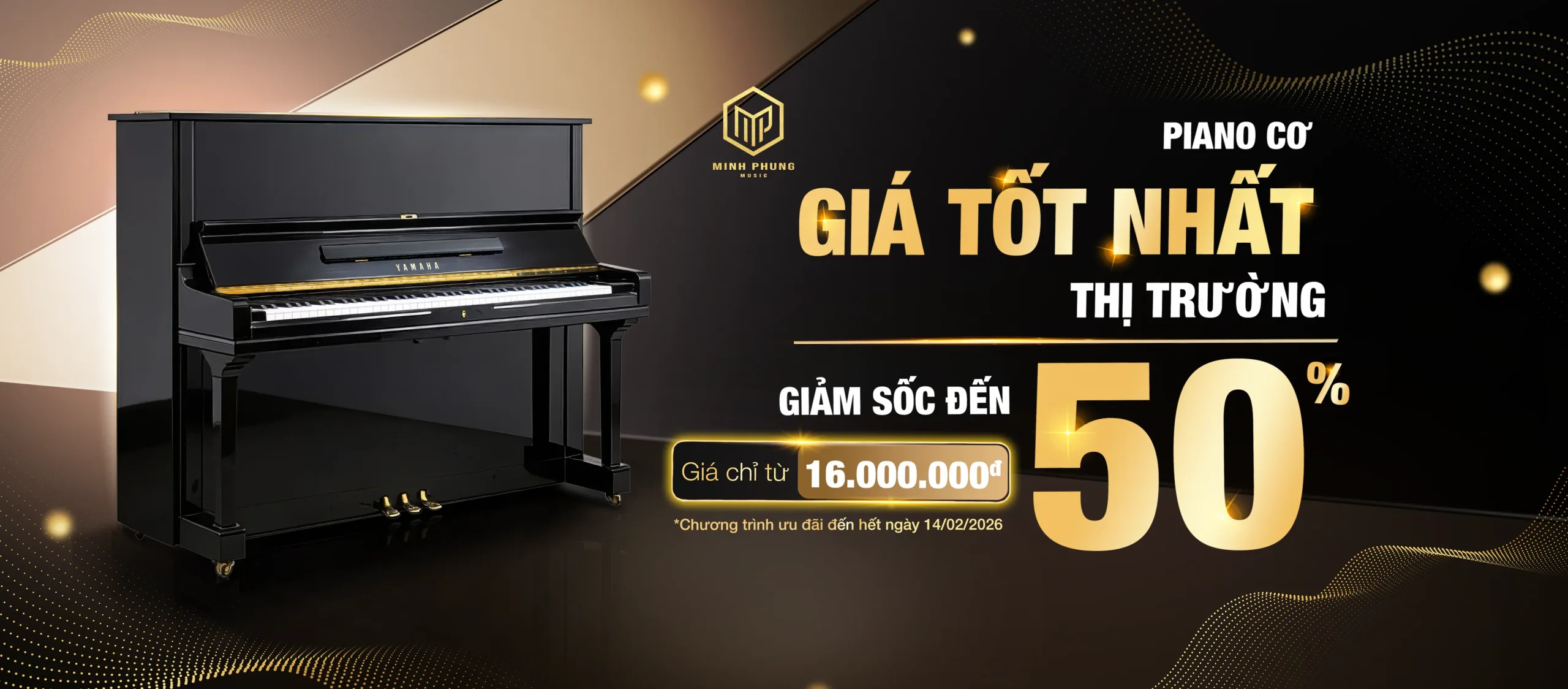 Piano cơ giá tốt nhất, ưu đãi lên đến 50%