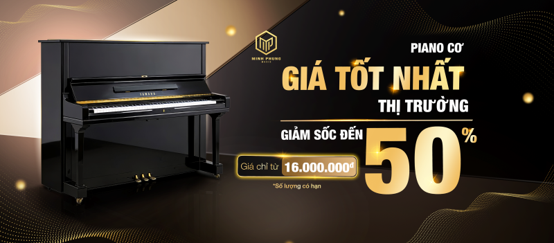 Piano cơ giá tốt nhất, ưu đãi lên đến 50% - Cover