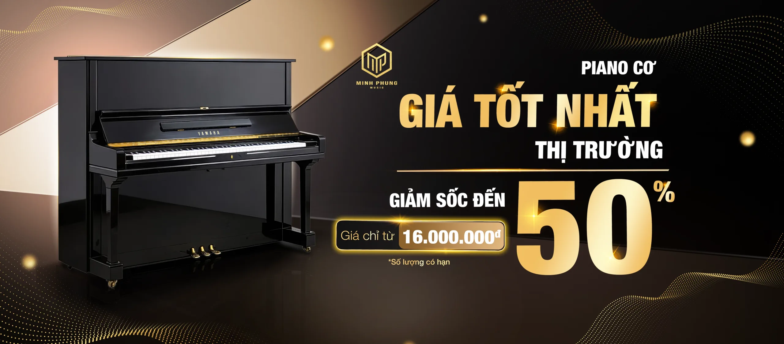 Piano cơ giá tốt nhất, ưu đãi lên đến 50%