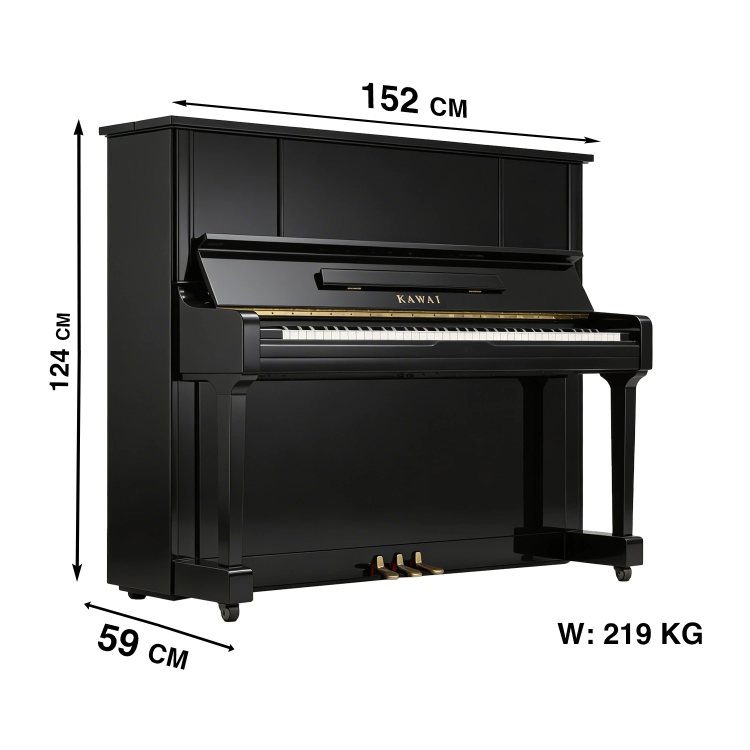 thông số kỹ thuật đàn kawai xo2_minhphungmusic