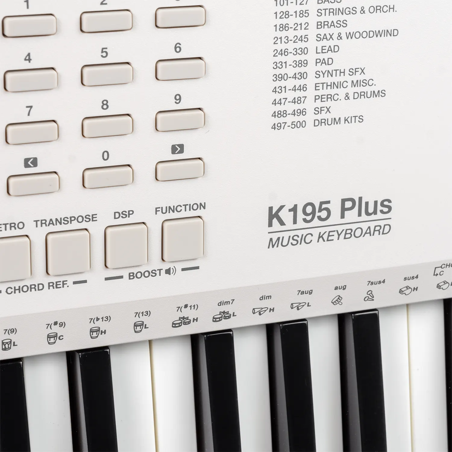 500 tiếng đàn organ kurtzman k195 plus trắng_minhphungmusic