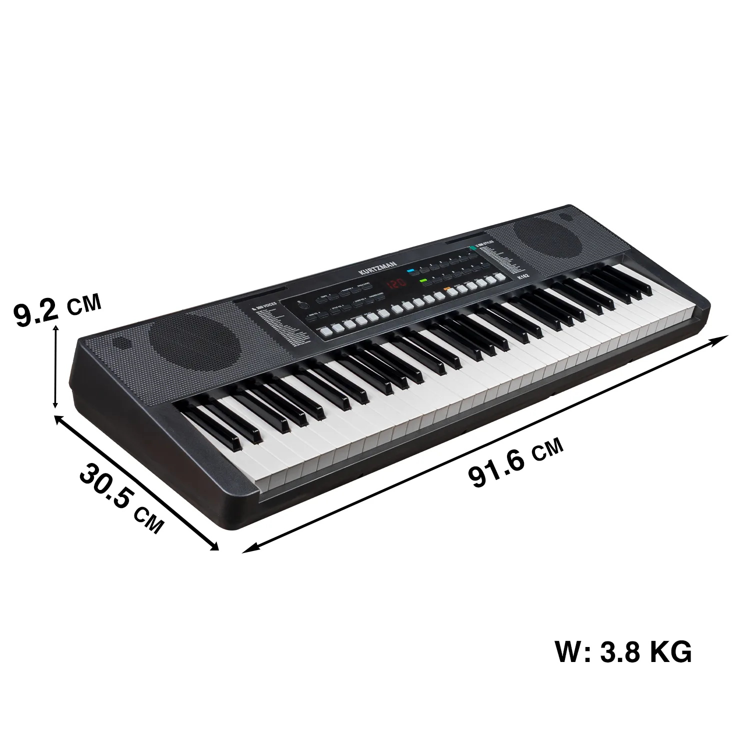 thông số kỹ thuật đàn organ kurtzman k162_minhphungmusic