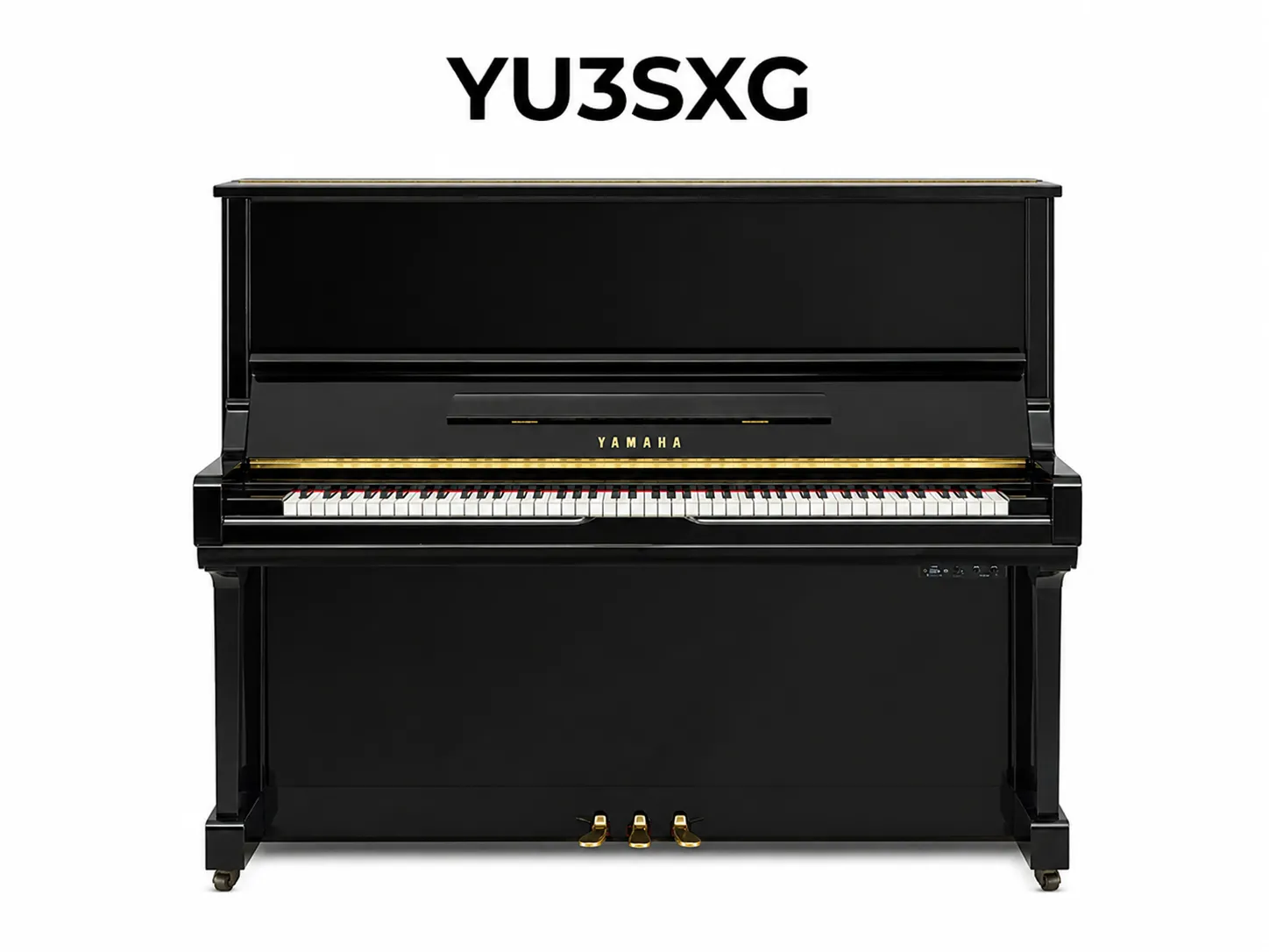 Dan piano co Yamaha YU3SXG - Overview truc dien