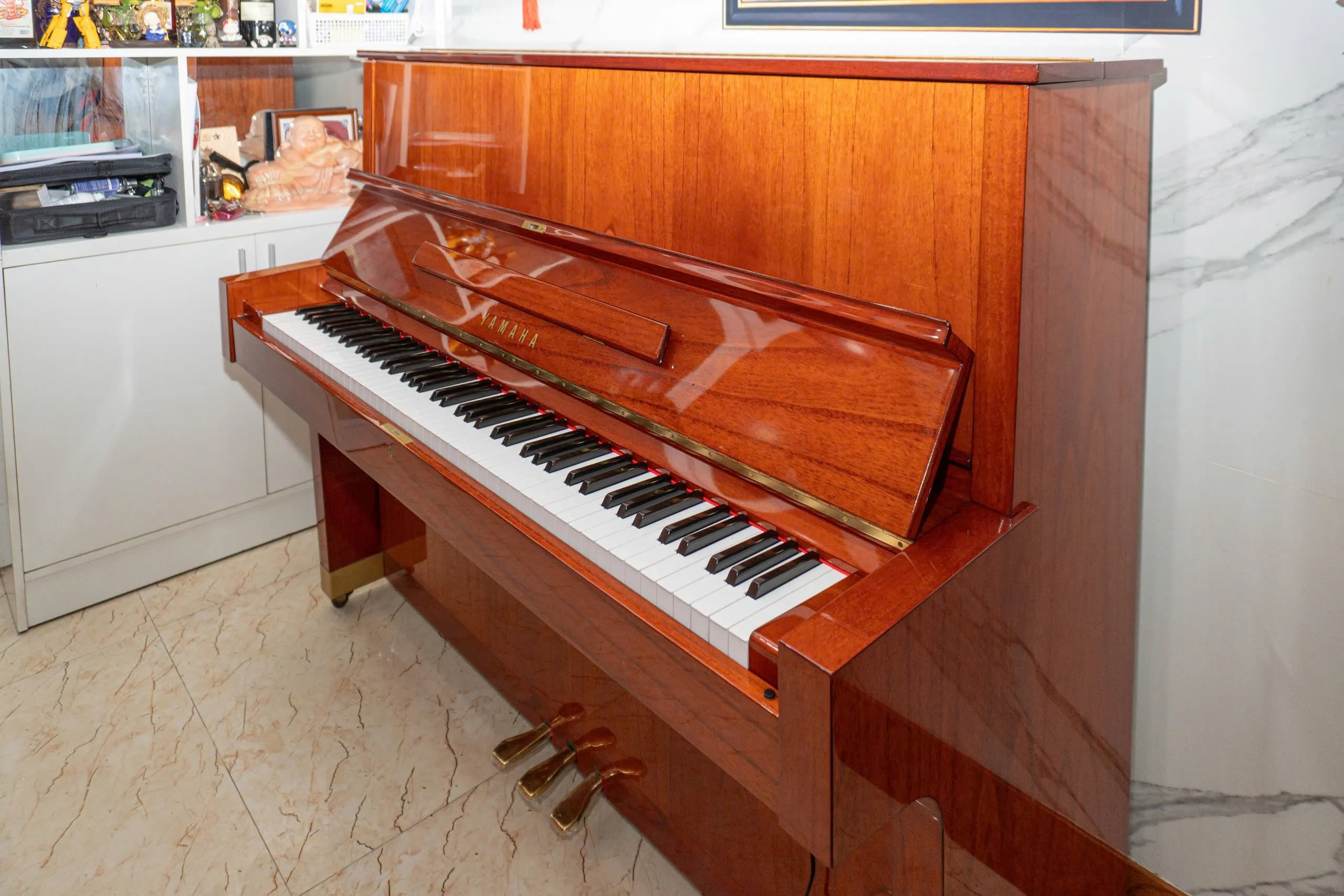Bàn giao piano cơ Yamaha W104 về Tân Bình - 3