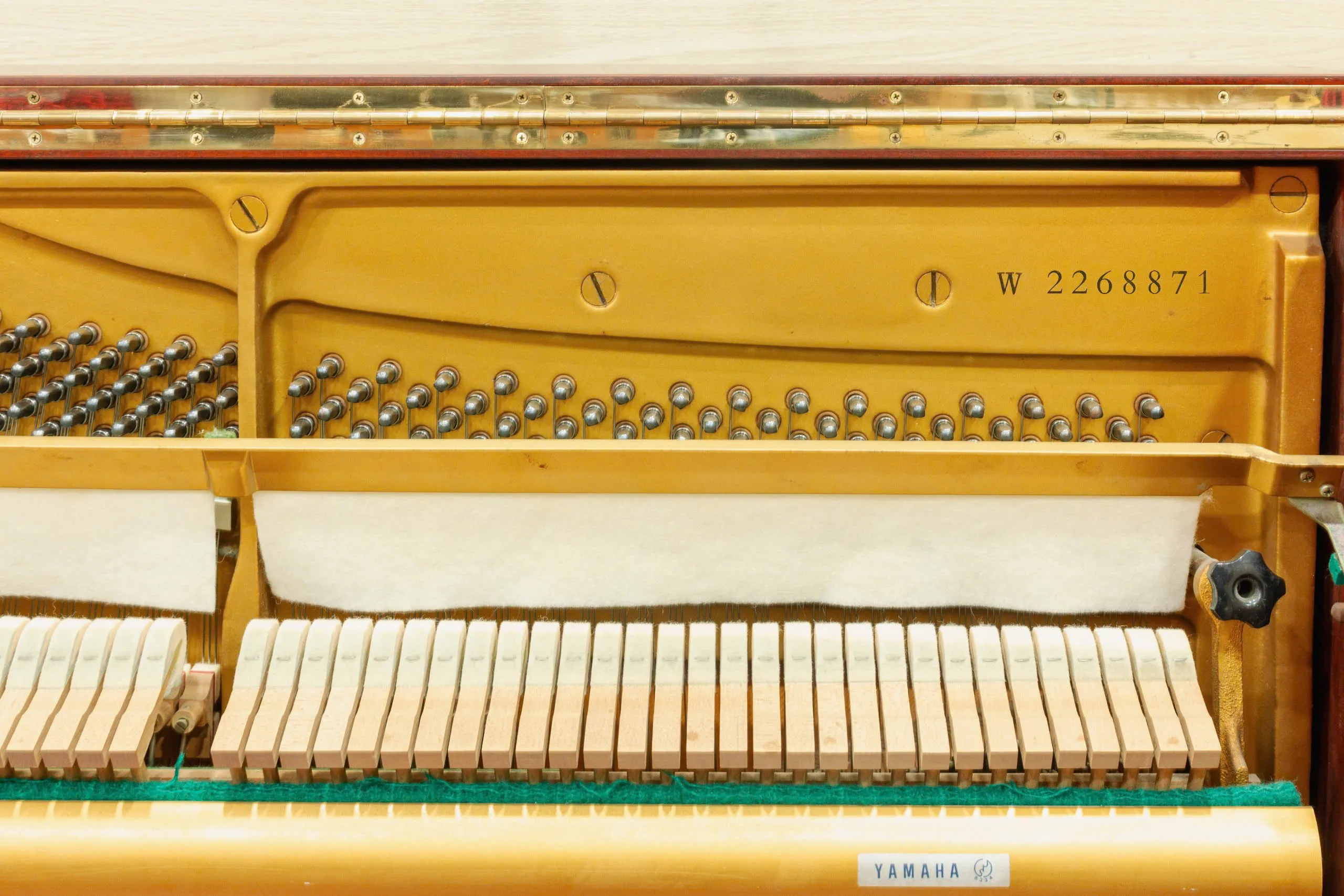 Bàn giao piano cơ Yamaha W104 về Tân Bình - 9