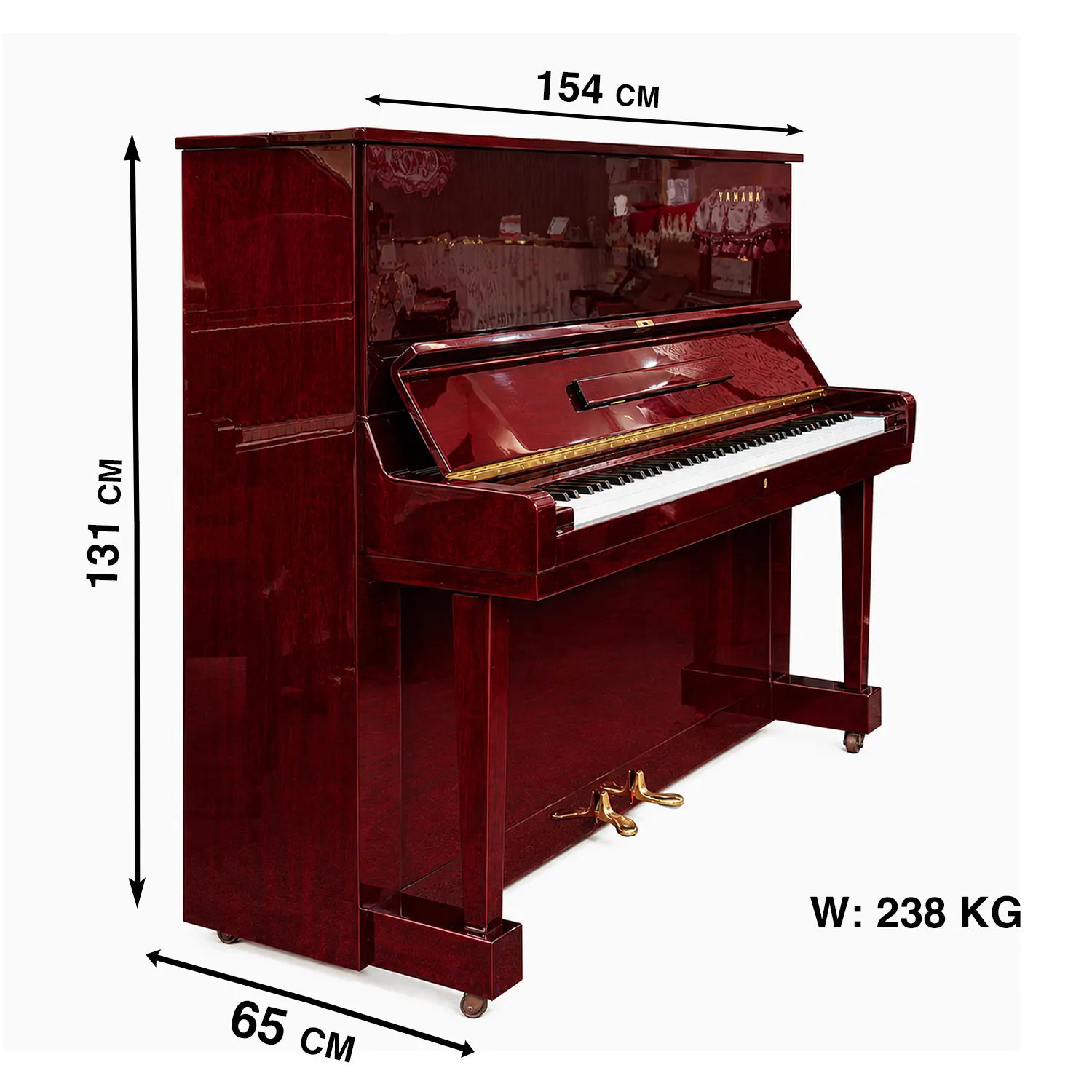 thông số kỹ thuật đàn YAMAHA U3C Mahogany_minhphungmusic