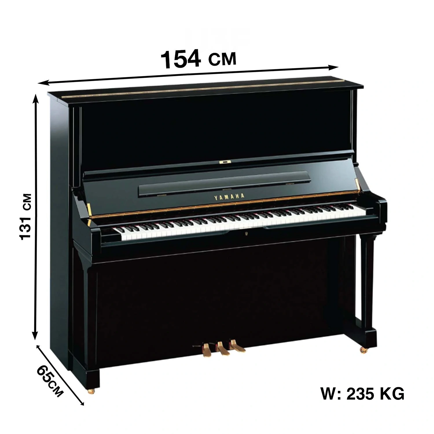 thông số kỹ thuật đàn YAMAHA U3H Serial 2.0 -2.4_minhphungmusic