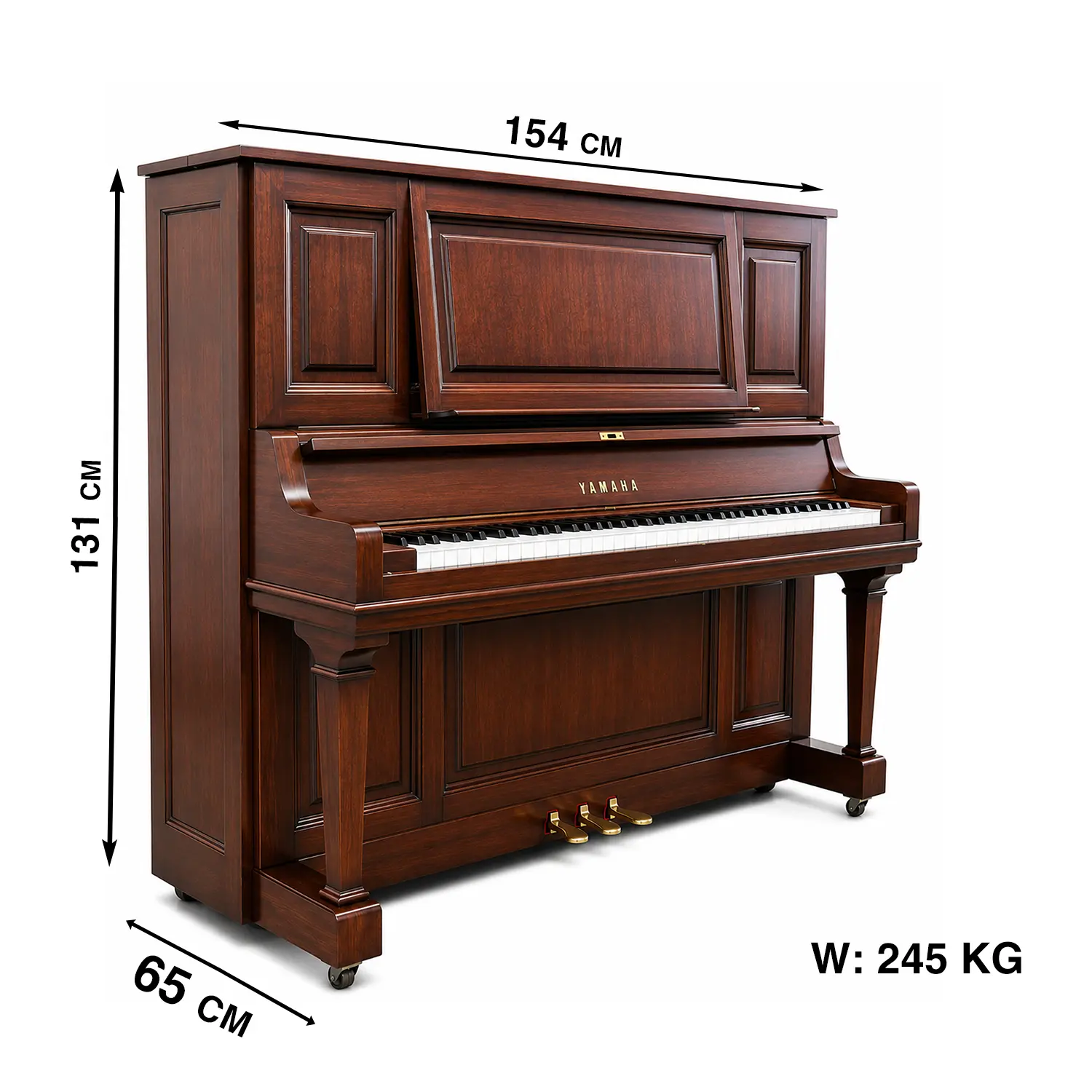 thông số kỹ thuật đàn yamaha W201BW_minhphungmusic thông số kỹ thuật đàn yamaha W201BW_minhphungmusic
