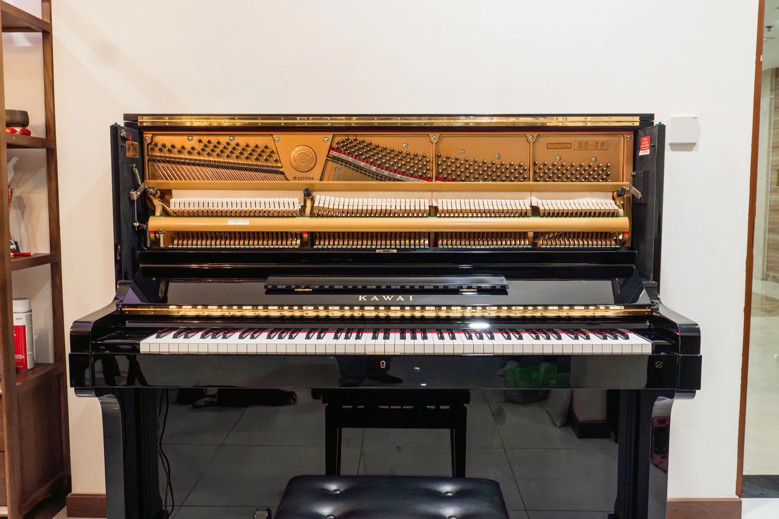 Bàn giao piano cơ Kawai KS5F về Vinhomes Central Park, Bình Thạnh, TpHCM - 7