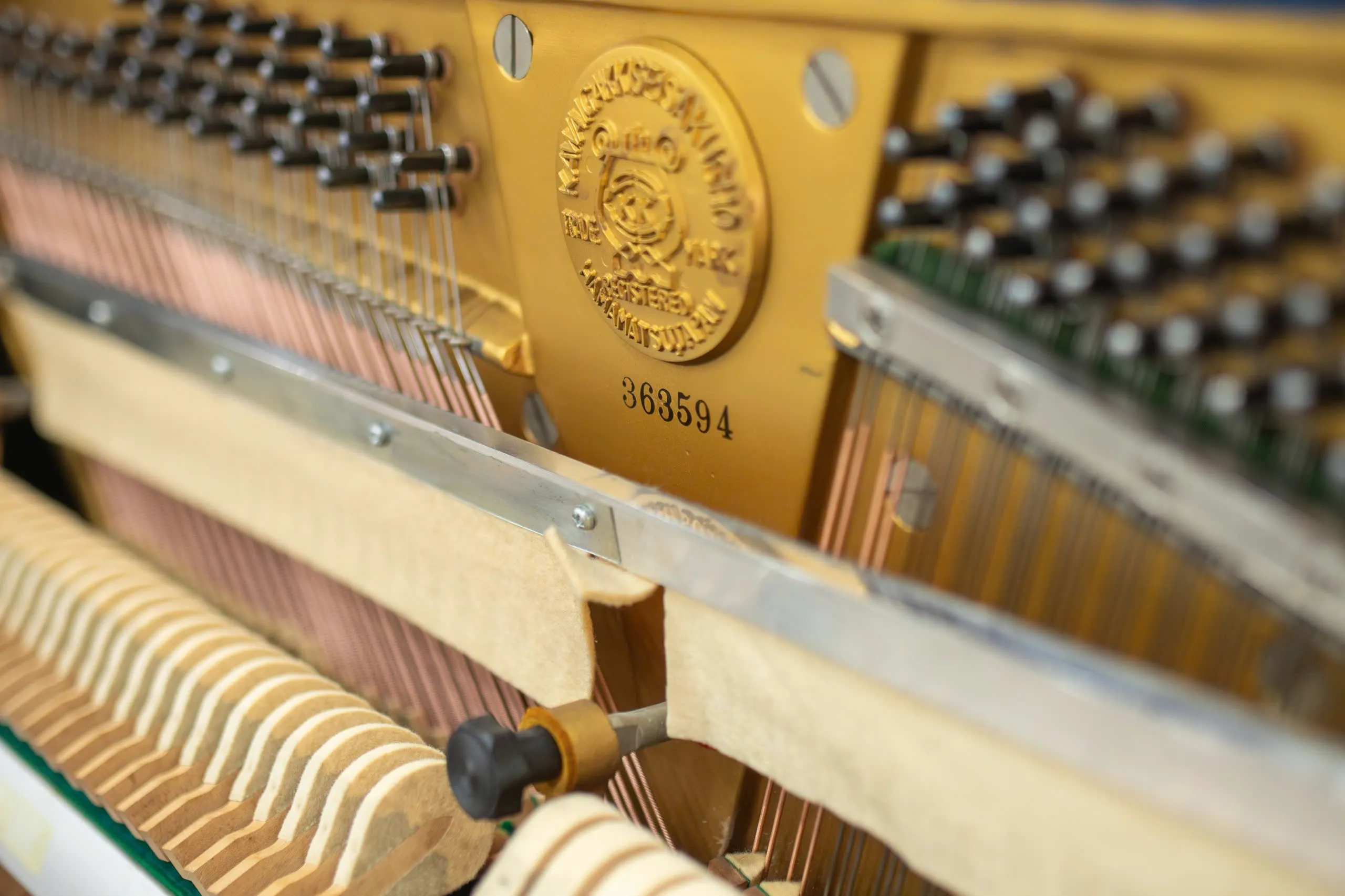 Bàn giao piano cơ Kawai KU2 về Tân Tạo, Bình Tân - 3