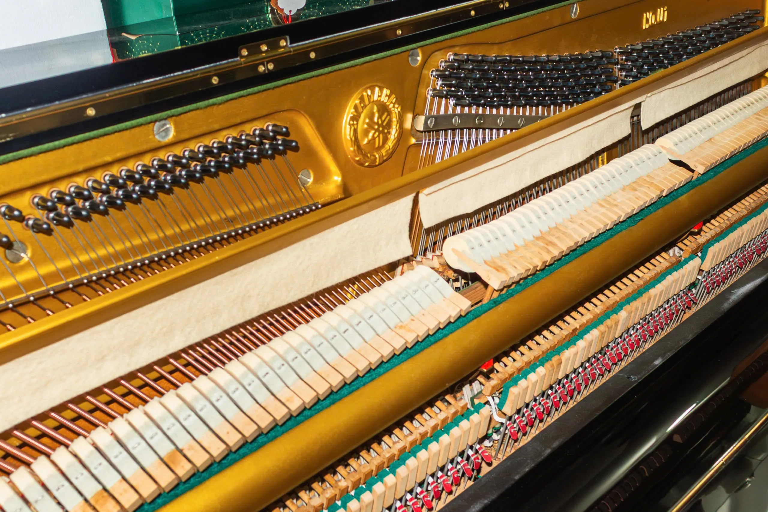 Bàn giao piano cơ Yamaha U1G về Linh Chiều, Thủ Đức - 2