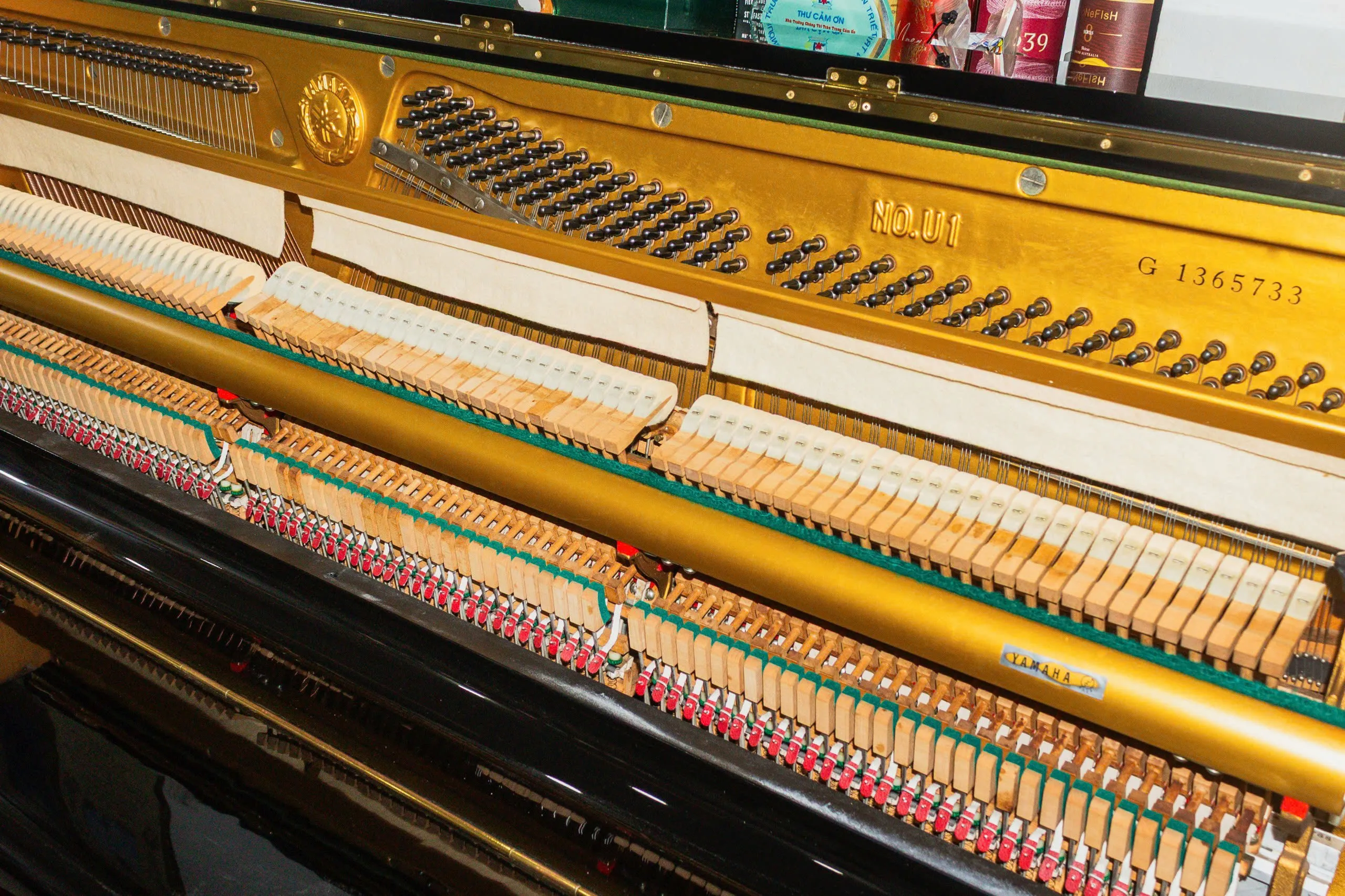 Bàn giao piano cơ Yamaha U1G về Linh Chiều, Thủ Đức - 4