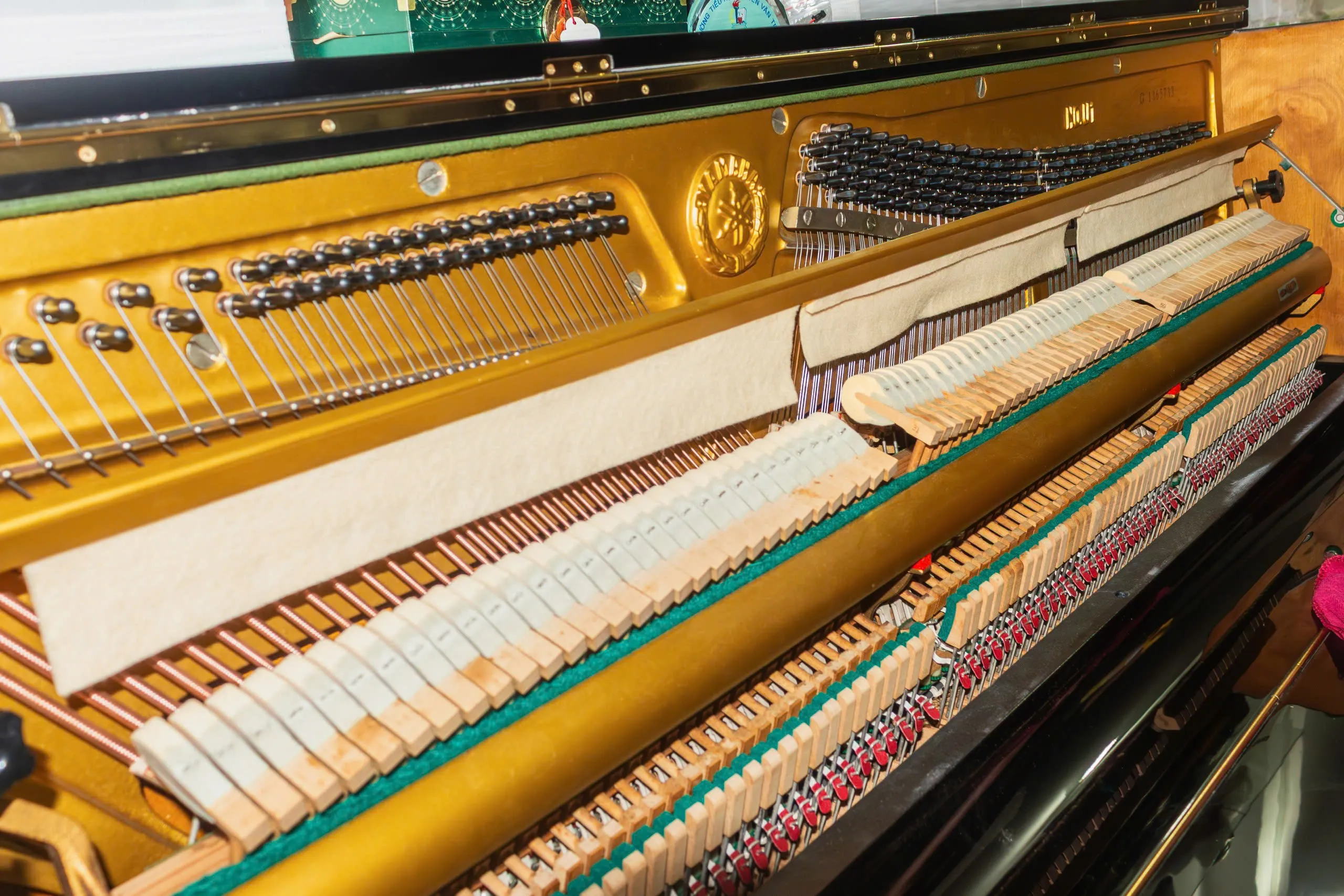 Bàn giao piano cơ Yamaha U1G về Linh Chiều, Thủ Đức - 6