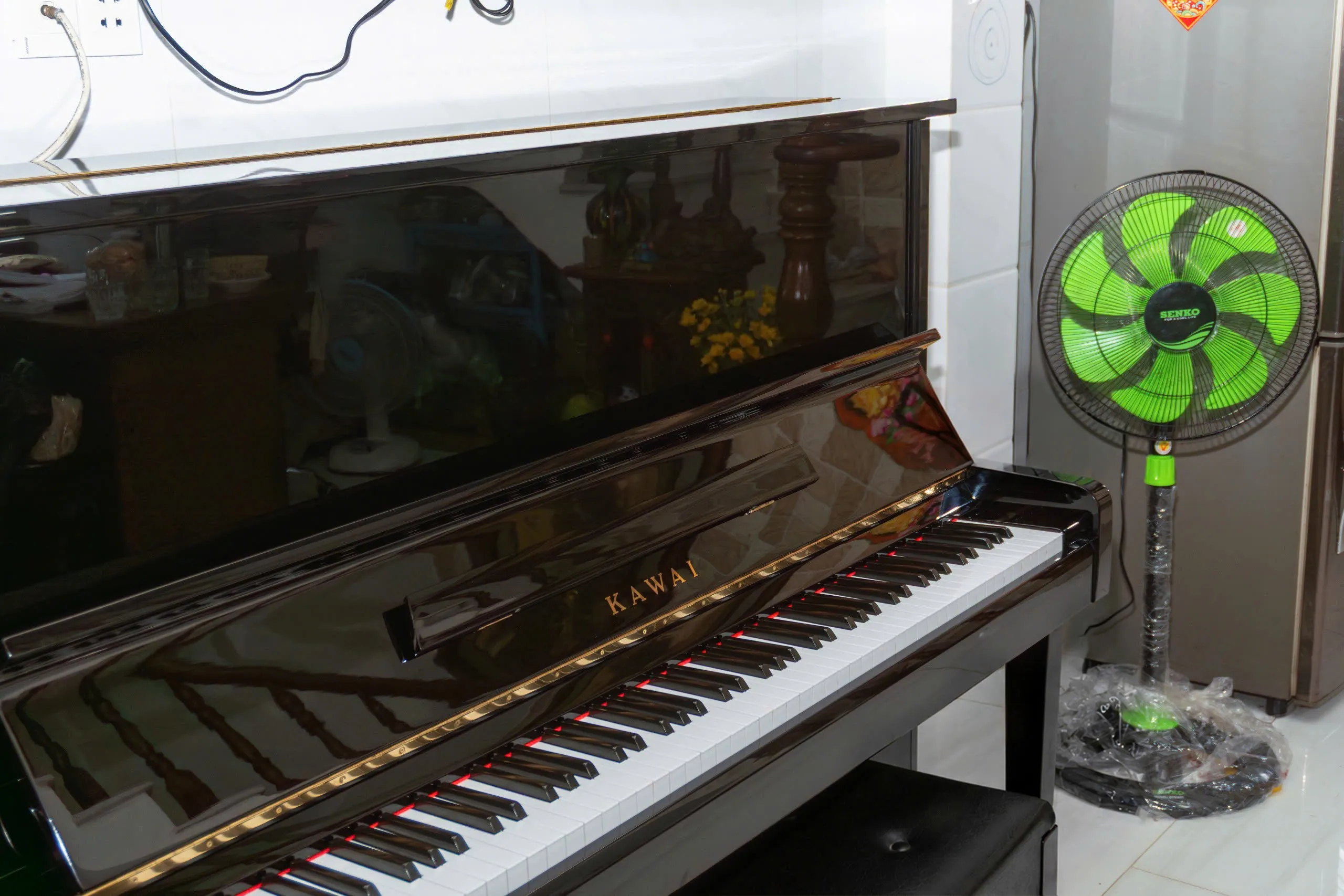 Piano cơ Kawai KS1F bàn giao về Quận 8 TpHCM - 2