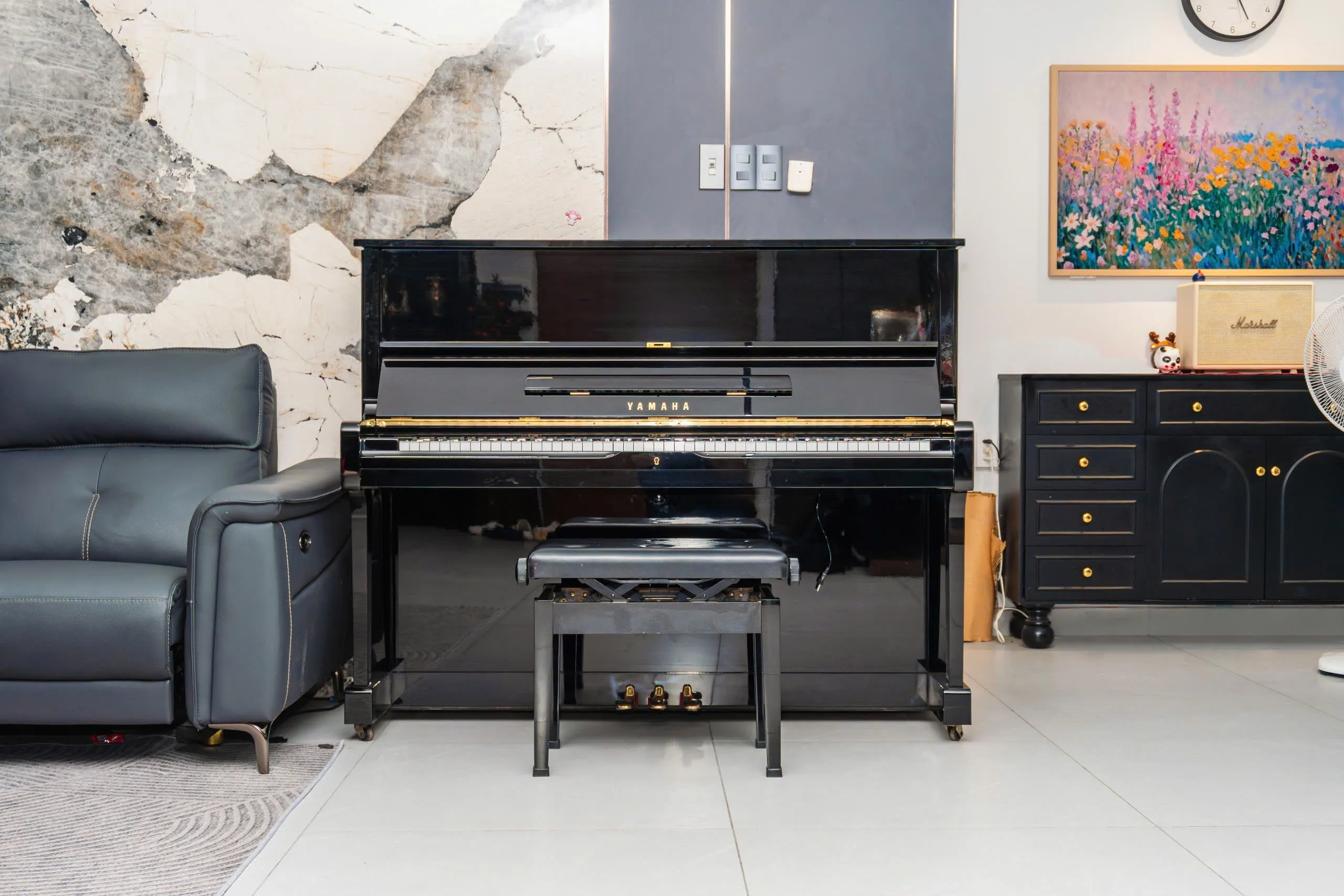 Bàn giao piano cơ Yamaha U1H về Phú Nhuận, TpHCM - 1