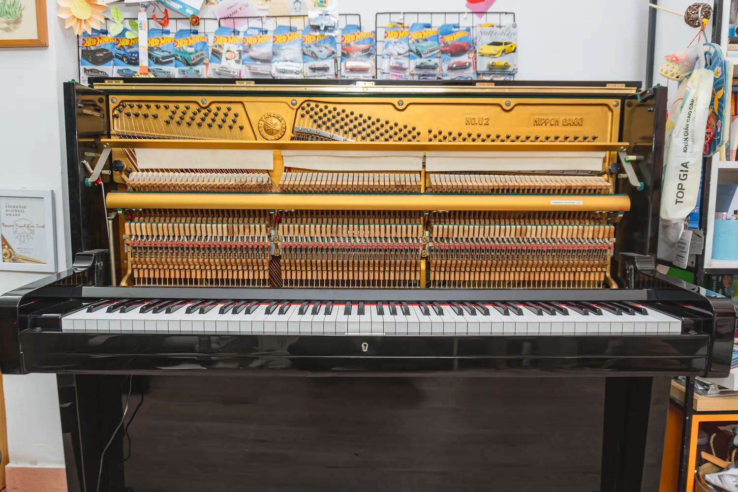 Bàn giao piano cơ Yamaha U2E về Tân Bình, TpHCM - 3