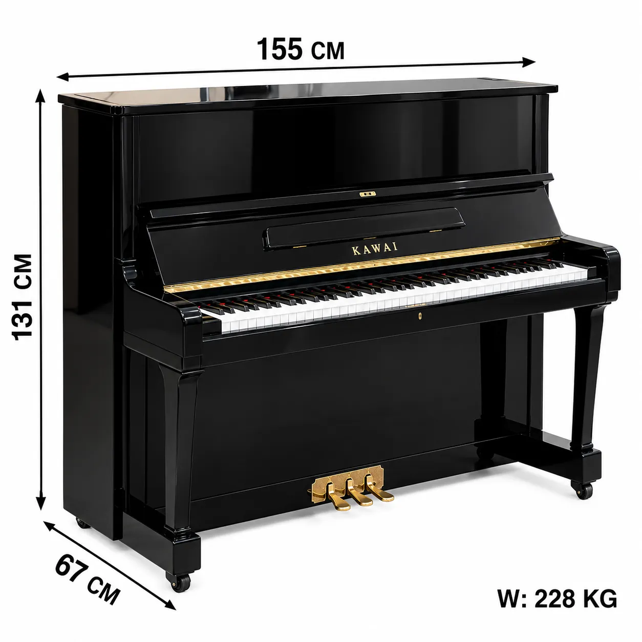 Đàn piano cơ Kawai KD7E – thông số kỹ thuật Đàn piano cơ Kawai KD7E - thông số kỹ thuật