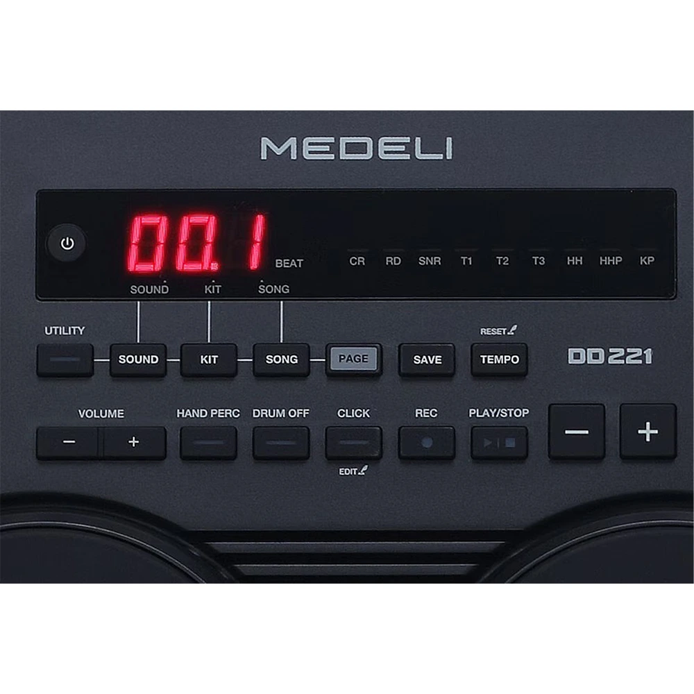 nút chức năng trống điện tử portable Medeli DD221_minhphungmusic