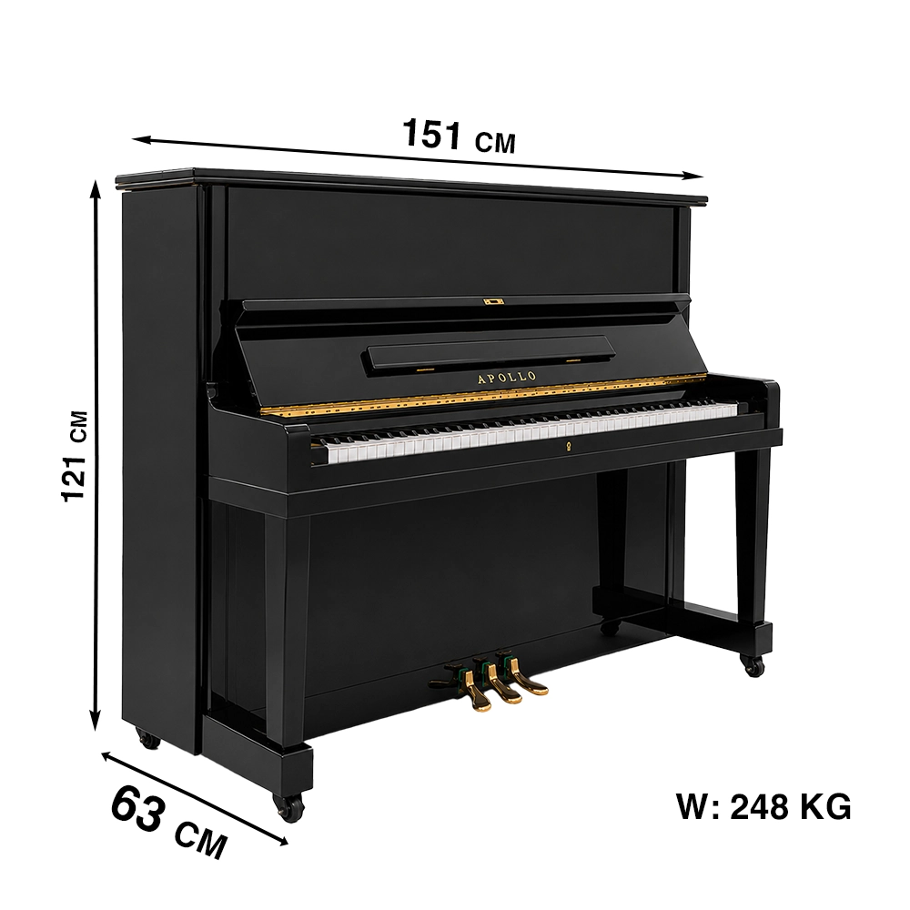 thông số kỹ thuật đàn piano cơ apollo a3_minhphungmusic