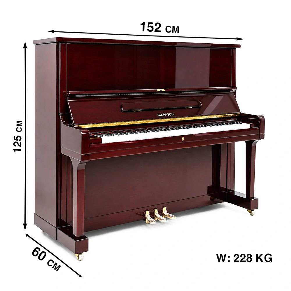 thông số kỹ thuật đàn piano cơ diapason 125s_minhphungmusic