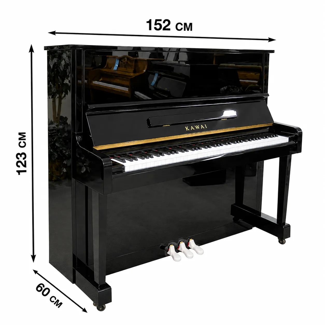 Đàn piano cơ Kawai BS10 - thông số kỹ thuật