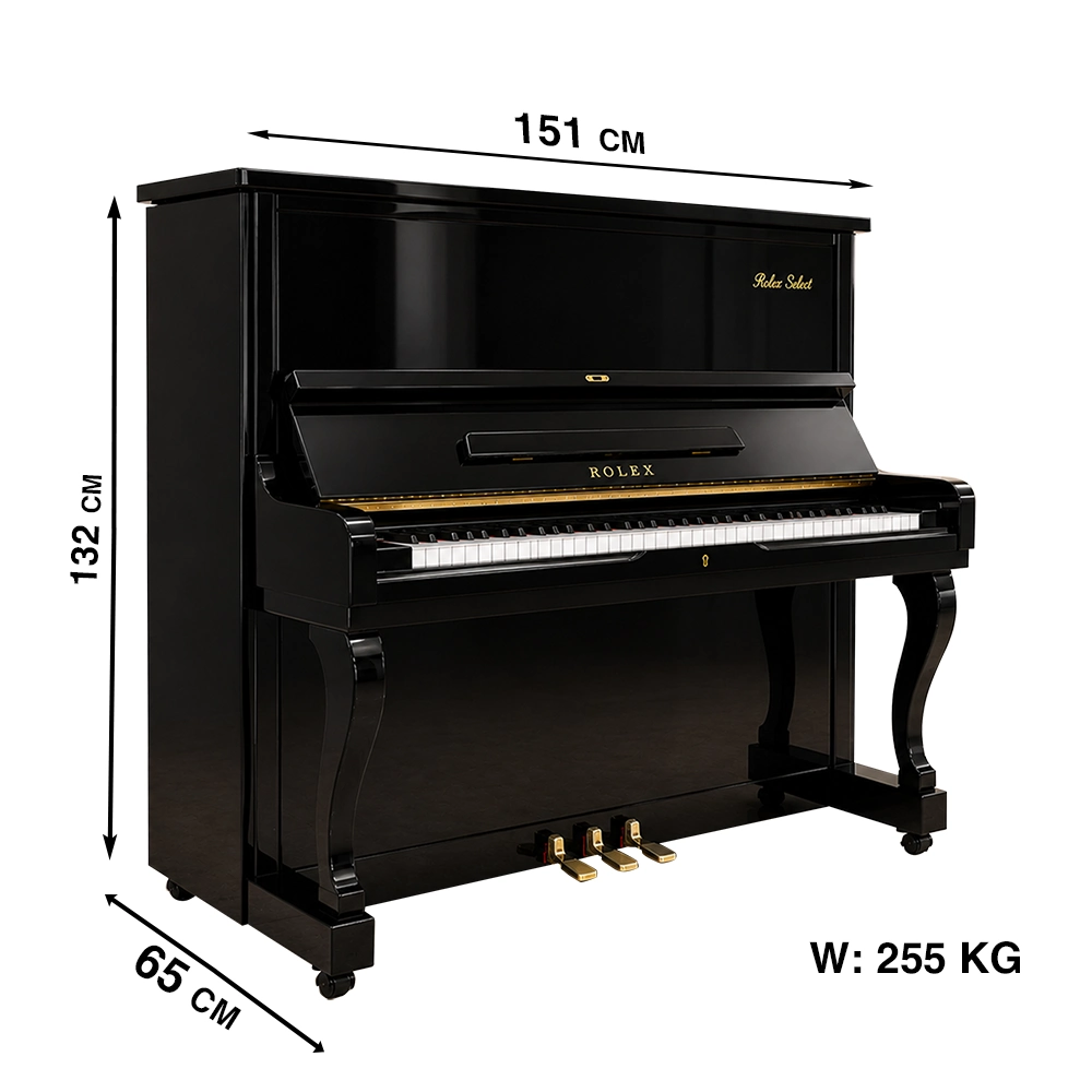 thông số kỹ thuật đàn piano cơ ROLEX KR32_minhphungmusic thông số kỹ thuật đàn piano cơ ROLEX KR32_minhphungmusic