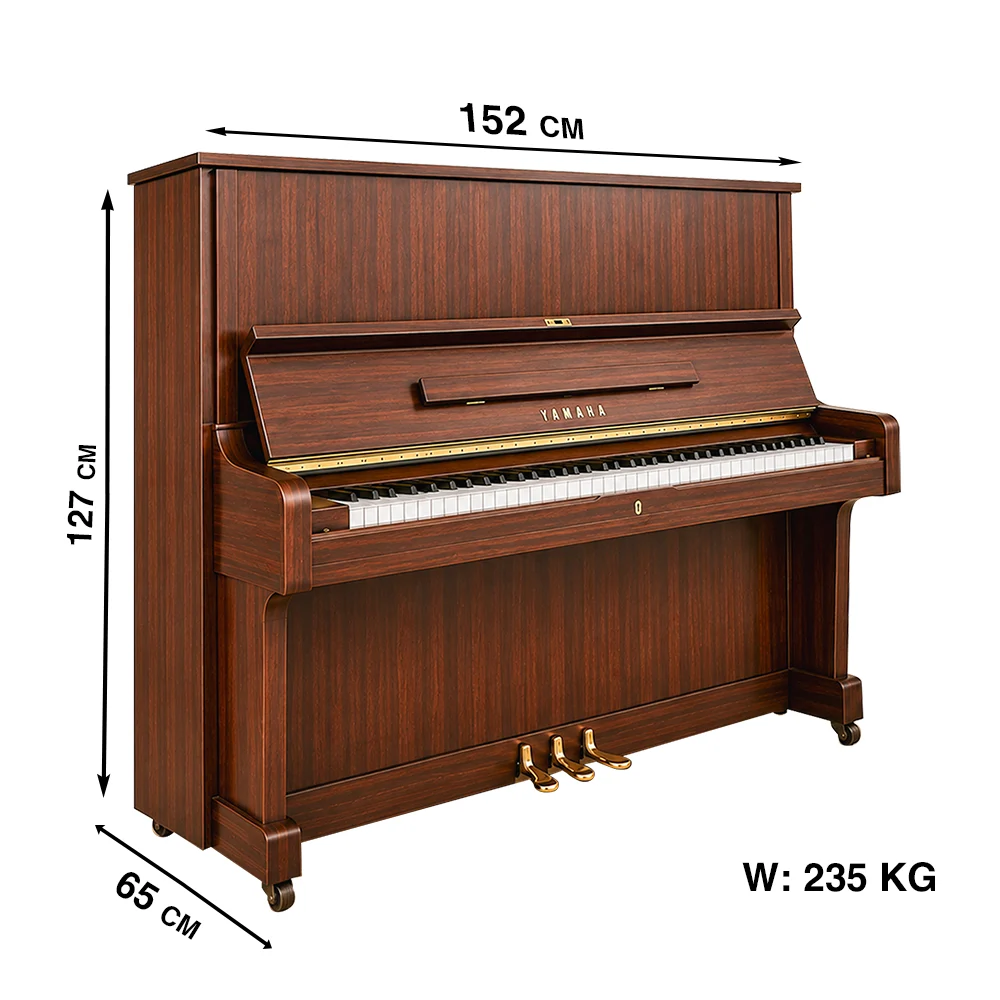 thông số kỹ thuật đàn piano cơ Yamaha U2C Walnut_minhphungmusic
