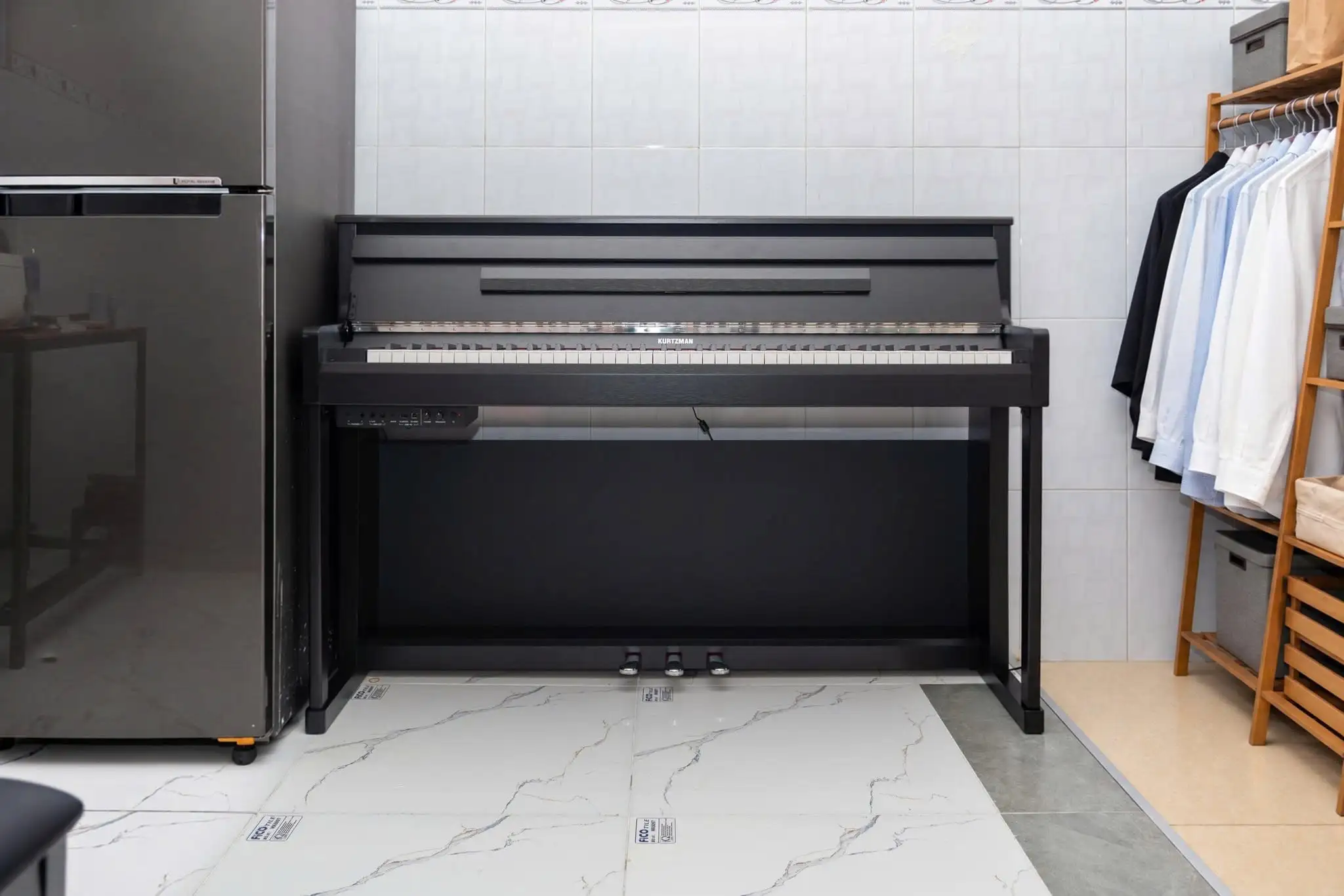 bàn giao piano điện Kurtzman K850 tại Tân Bình